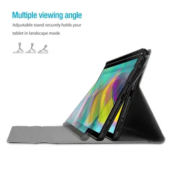 Caz de tastatură pentru Samsung Galaxy Tab A7 10.4 inch 2020 Caz T505 T500 Piele PU Stand Acoperă cu Bluetooth Wireless Keyboard