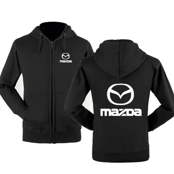 Noua Moda Auto Mazda Logo Hanorac Hanorace Barbati Hoody Primavara Toamna Lână De Bumbac Cu Fermoar Jacheta HipHop Harajuku De Îmbrăcăminte De Sex Masculin