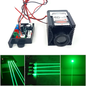 530nm 200mw Green Laser Dioda Module pentru iluminare scenică Pasare/animal Sperie Laser cortina Escape Room-Hunt