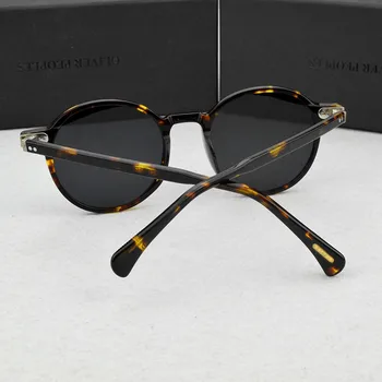 OV5585 vintage Rotund polarizat ochelari de soare femei 2021 Brand designer de lux ochelari de soare pentru barbati de Conducere femei UV400 ochelari de soare