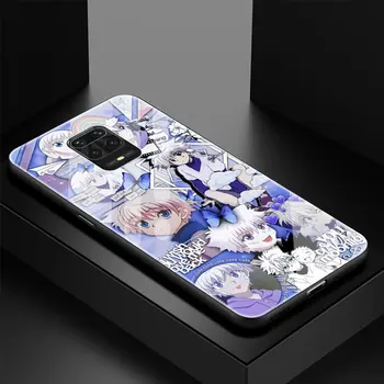 Sticla Caz Coque Pentru Xiaomi Redmi Nota 9 9 8 Pro 8T 8A 7 9A 9C 9i Hunter X Hunter HXH Anime Lux de Acoperire Coajă Fundas