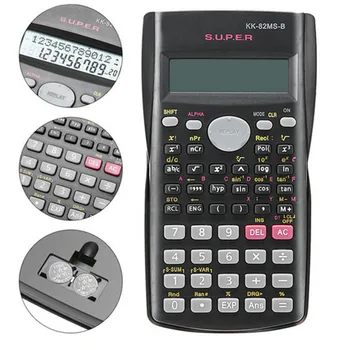 Calculator științific Handheld Portabil Școală Mini Calculatrice Științifice Calculator Multifuncțional Baterie pentru Matematică