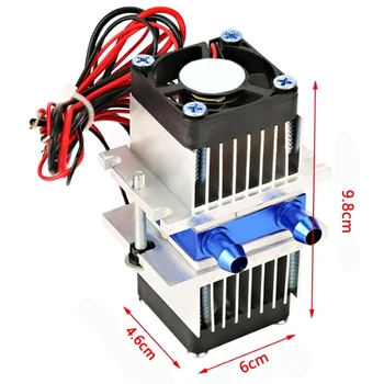 1 Set Mini aparat de Aer Conditionat DIY Kit Termoelectric Peltier Cooler de Refrigerare Sistem de Racire + Ventilator pentru Acasă Instrument