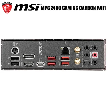 Nou MSI MPG Z490 JOCURI de CARBON WiFi Motherbaord LGA 1200 PCI-E 4.0 M. 2 DDR4 Original Desktop Z490 Placa de baza 1200 DDR4 Z490