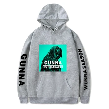 Stilul Hip-Hop Pop American Rapper Gunna Femei hoodies Maneca Lunga cu Gluga pentru Fete Tricou Casual Unisex Wunna Haine