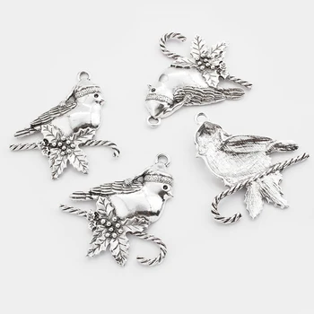 30pcs Mare drăguț Coțofana păsări lucky Charms pandantiv colier bijuterii de luare material