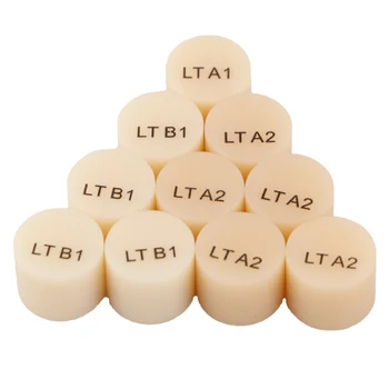 Vânzare FIERBINTE! 5pcs LT HT Dentare Litiu Dislicate de sticlă-ceramică de lingouri Dentare apăsați lingouri dentare apăsați sistem
