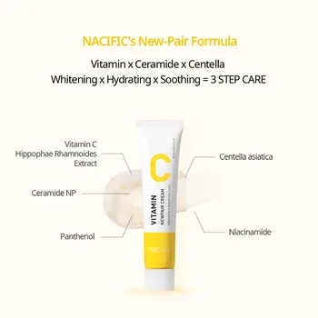 Vitamina C Newpair Crema - Nacific, rezolva plictisitoare problema a pielii strălucire hidratant calmant Albire a pielii Coreea de cosmetice