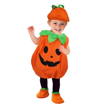 Copilul Sugar Dovleac Placinta Cutie Costum pentru Copii Băieți Fete de Halloween, Anul Nou, Petrecere de Carnaval Costume Costum