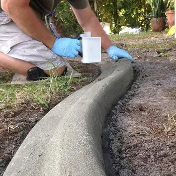 Noi Mistrie în formă de Mucegai Beton Cu Maner Concrete de Luare a Mucegai Instrument de Plastic, Ipsos Tunderea Clește DIY Chituirea Pentru Grădinărit