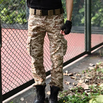Tactic Pantaloni de Camuflaj Bărbați Uniforma Militară a Armatei în aer liber Militare de Luptă Pantaloni Costum de Haine de Toamnă și de iarnă pantaloni pentru Bărbați