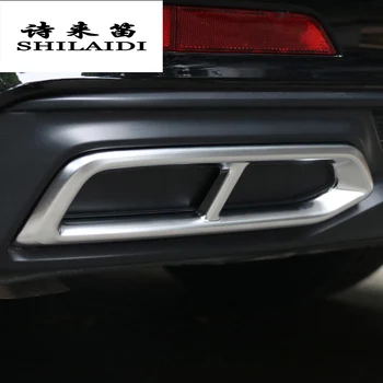 Styling auto Portbagaj Automobile Coada Gât Decor decor Cadru Pentru Audi A6 2019 Țeavă de Eșapament Tapiterie Huse Accesorii Autocolante