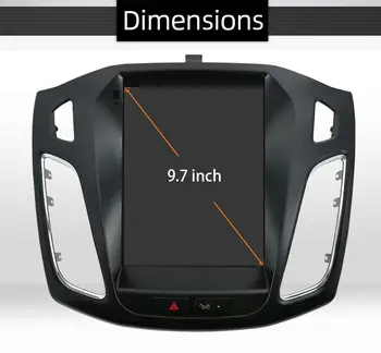 2 Din Masina Stereo Radio Android 10 Pentru Ford Focus 2012 2013 2016 2017 Autoradio Navigare GPS Wifi Mirror Link SWC DAB