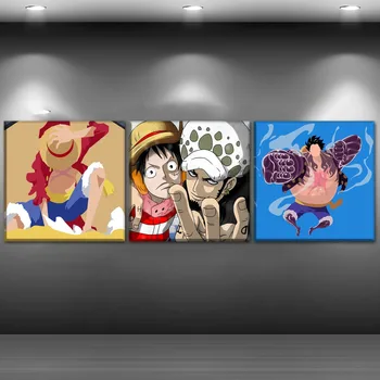 Animație Poster 1buc/3Pcs-O singură Bucată de Pictură Modernă Casă de Perete Decorativ Canvas Modular Imagine HD Artă Print Pe Pânză Opere de artă