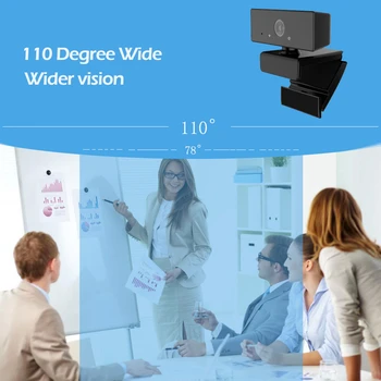 SeenDa 1080P HD Webcam USB HD Autofocus aparat de Fotografiat PC Build-in Microfon MICROFON pentru Skype pentru Android TV, Calculator, aparat de Fotografiat USB Web Cam