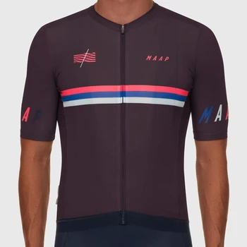 2021 Maap vară bărbați ciclism jersey cu mânecă Scurtă biciclete imbracaminte Mișcare ciclu purta M steag de echitatie tricou Respirabil