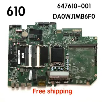 647610-001 Pentru HP Touchsmart 610 AIO placa de baza DA0WJ1MB6F0 motherboardtestate pe deplin munca