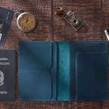 SIKU barbati din piele pașaport caz manual titularul cardului de faimosul brand pașaport acoperi