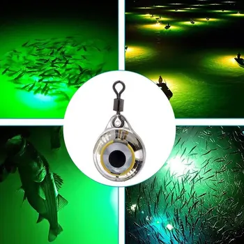 5 Culori Mini pescuit mic de lumina iluminare 6 cm/2.4 inch LED Scădere Profundă Subacvatice Forma Ochilor Pescuit Calmar momeală de Pescuit