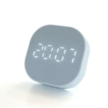LED Ceas de Masa Proaspete Simplu Ceas de Birou cu Funcție de Amânare Voice Control Electronic Digital Ceas de Perete cu Temperatura Show