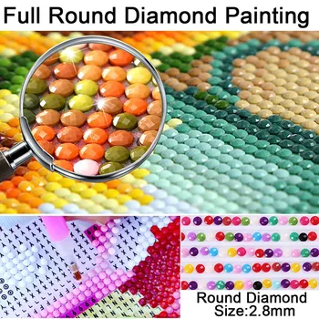 Câinele DIY 5D Diamant Pictura Animal Diamant Broderie Cusatura Cruce Rundă Completă de Foraj Stras Mozaic Kit Cadou Handmade