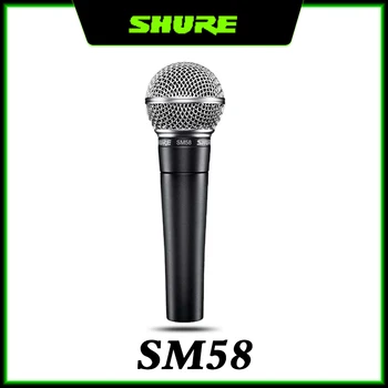 Microfon Shure SM58 cu Fir Vocal Profesionist Cardioid Dinamic Microfon BEHRINGER um2/umc22 placa de Sunet Yamaha DM-105