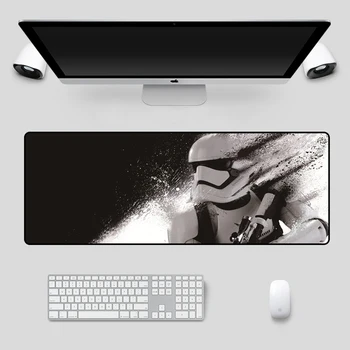Star Wars Mare 80x30cm Gaming Mousepad gamer Modei Film de Calculator Non-Mini Mouse pad Laptop Durabil Cauciuc Notebook Birou Mat