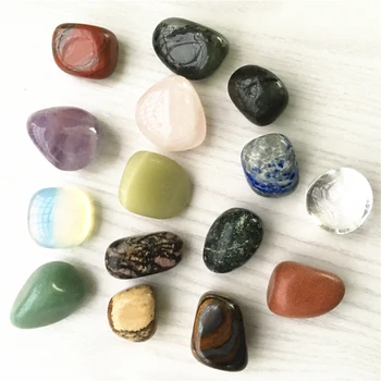 Noi cu pietre Calde Chakra 15 Culori Set Neregulate Reiki de Vindecare Cristale de Piatră Șlefuită Individuale Pietre si Cristale Dropshipping