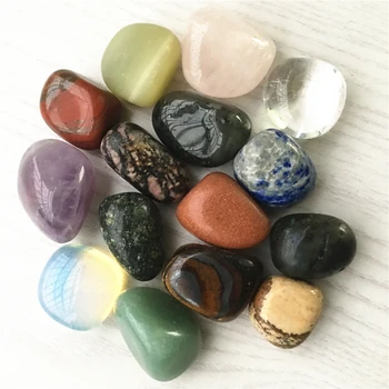 Noi cu pietre Calde Chakra 15 Culori Set Neregulate Reiki de Vindecare Cristale de Piatră Șlefuită Individuale Pietre si Cristale Dropshipping