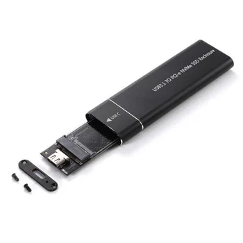 USB 3.1 Tip-C M. 2 NVMe SSD Extern Carcasă din Aliaj de Aluminiu 10Gbps M-Cheia PCI-E Solid state Disk Mobil Cutie de Caz