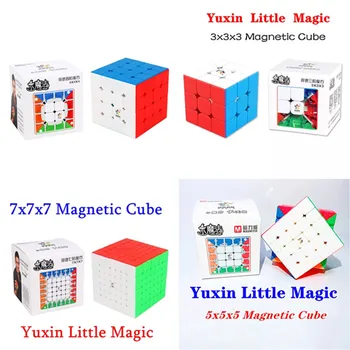 Yuxin Pic de Magie M 2x2x2 3x3x3 Magnetic Cub 4x4x4 5x5x5 6x6x6 7x7x7 Viteză Magie yuxin Pic de Magie cubo magic puzzle cub