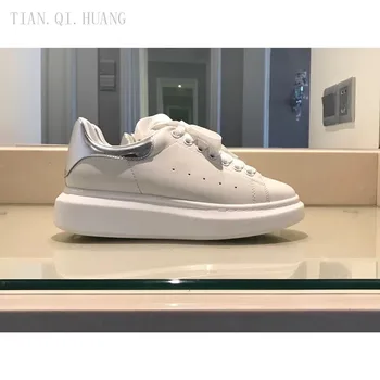 2018 din Piele Pantofi Casual Femei Noi Stiluri, Design vestimentar de Înaltă Calitate Clasice de Pantofi pentru Femei Brand TIAN.QI.HUANG