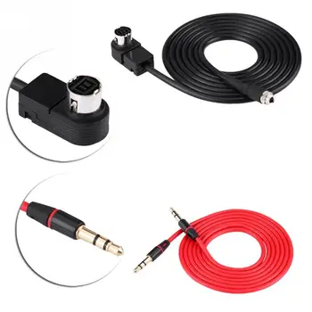 Masina AUX Cablu Adaptor Jack de 3,5 mm Rosu Cablu pentru JVC, Alpine CD-KS-U58 PD100 U57 pentru iPhone 5 6 6S