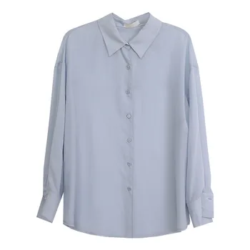 2020 Moda Bluză Albă Și Topuri Tricou Maneca Lunga Femei Topuri Si Bluze Femei Bluza