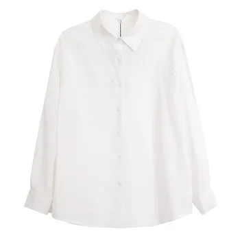 2020 Moda Bluză Albă Și Topuri Tricou Maneca Lunga Femei Topuri Si Bluze Femei Bluza