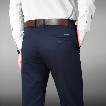 2020 De Lux Direct Business Casual Barbati Pantaloni De Înaltă Calitate De Designer Primavara Toamna Elegant Bărbat De Agrement De Lungă Pantaloni Formale