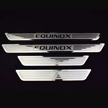 NOUL EQUINOX Pragului de Ușă Plăci de Acoperire din Oțel Inoxidabil Auto Praguri Usi Tapiterie Acoperire pentru Chevrolet EQUINOX 2016-2018 2020