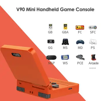 V90 Handheld Consola de jocuri pe 64 de Biți 3.0