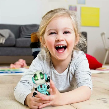 Aliaj de Înregistrare Inteligentă Vorbind Robot Dialogue Manual de Deformare Robot Boy 1-2-3 Ani, 4 Copii 5 Copii 6 Jucarii USB