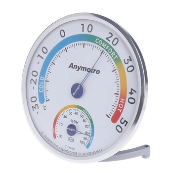 Noi De Uz Casnic Celsius Analog Termometru Higrometru Interior, În Aer Liber Temperatură Și Umiditate Monitor Metru