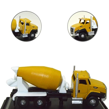 Model La Scara 1/160 Masina Camion Vehicul Mini Constructii Rutiere Peisaj Nisip Aspect De Masă Aliaj De Simulare Mixer De Ciment