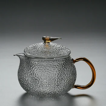 TANGPIN rezistente la căldură de sticlă ceainic fierbător de apă de fierbere ceai de flori oală de sticlă set de ceai drinkware 550ml