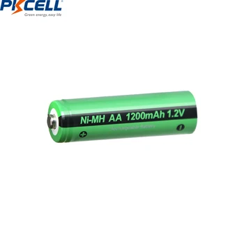 30pcs PKCELL Ni-MH aa 1200mAh 1.2 V NiMH AA Baterie Reîncărcabilă Industriale Bateria Bateriile Butonul de Sus pentru lumini de jucărie