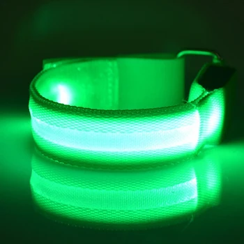 Picior de cal Curele 4buc LED-uri de Iluminat Strip Noapte de Echitație Echipamente de Sport în aer liber Ecvestru Picior de Cal de Ham de Siguranță Centurile de USB