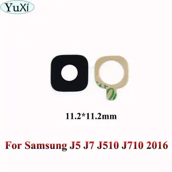 YuXi 11models Pentru Samsung pentru Galaxy J5 J3 J7 J320 J4 J6 J8 Nota 4 5 3 8 Spate aparat de Fotografiat Lentilă de Sticlă de Acoperire Cu Adeziv