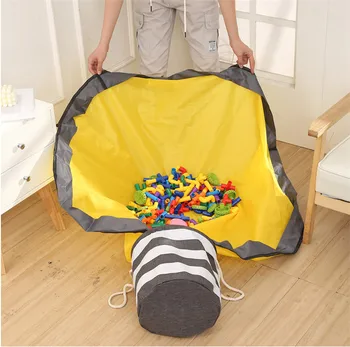 Jucărie Curat-up Sac de Depozitare Covoraș de Joacă Jucării Lego Organizator Pliabil Depozitare Containere 13 Stiluri de Stocare Portabile Coșuri Cadou Copii