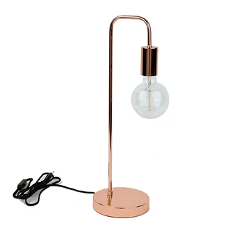 Minimalist modern, decorativ, lampa de birou creativ de învățare a crescut de aur lampă de masă pentru decor acasă