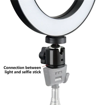 9CM/16CM LED Inel de Lumina Estompat 3200K-5500K Inelar Make-up Lamp &Trepied Pentru Studio Foto, Fotografie de Iluminat