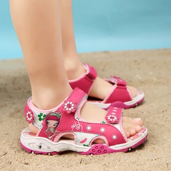 Noi Vara copii fata de sandale fete printesa sandale Talpa Antialunecare pentru Copii Toddler Fata de pantofi pentru Copii