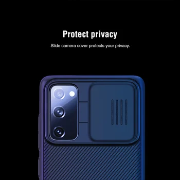 Nillkin pentru Samsung Galaxy S20 FE Camshield Slide Camera Capac Protecție S20 Plus PC Frosted Shield Caz pentru Samsung S20 Ultra